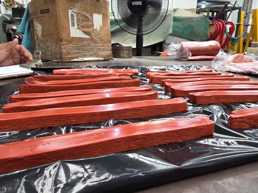 Planchas de silicón en existencia